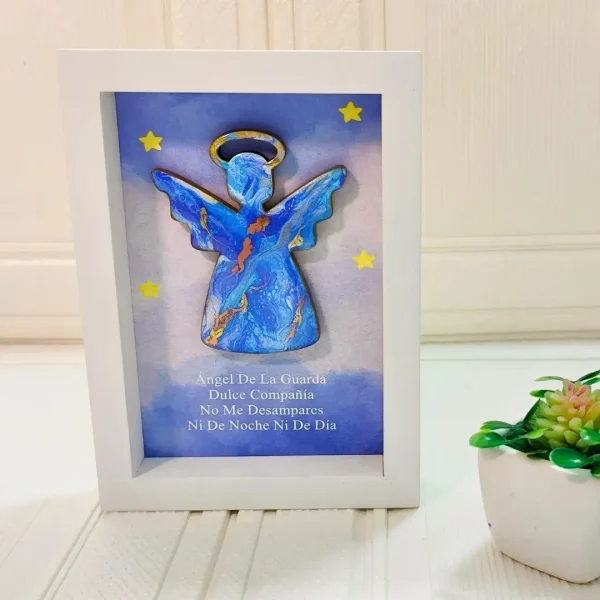 Angel de la guarda con oración para niño 3