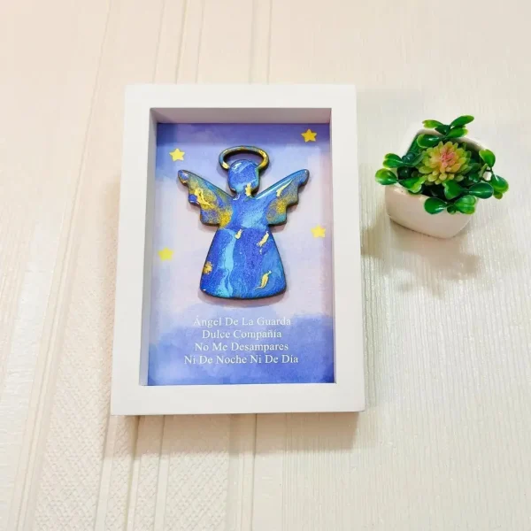 Angel de la guarda con oración para niño