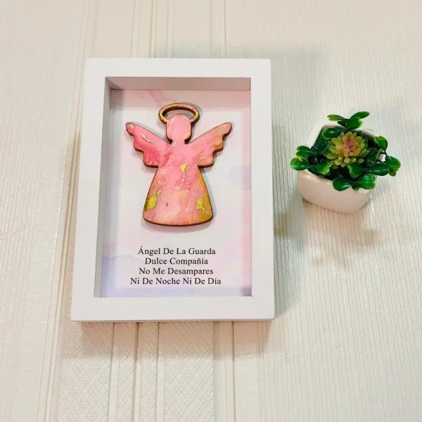 Angel De La Guarda Rosado 4