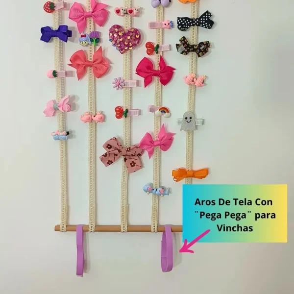 zona de organizador de ganchos y vinchas 2