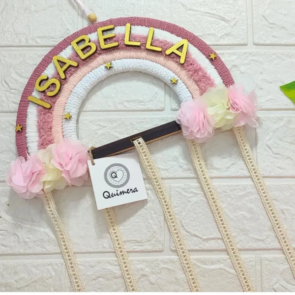 Arcoíris Rosado Organizador de Ganchos 2