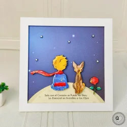 Cuadro inspirado en el principito