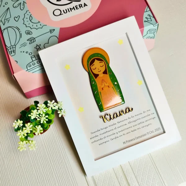 Virgen De Guadalupe │Primera Comunión│Con Nombre - Imagen 6