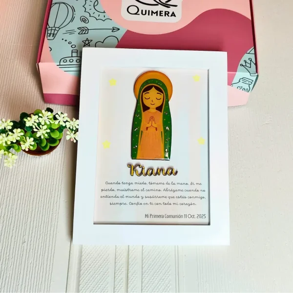 Virgen De Guadalupe │Primera Comunión│Con Nombre - Imagen 7